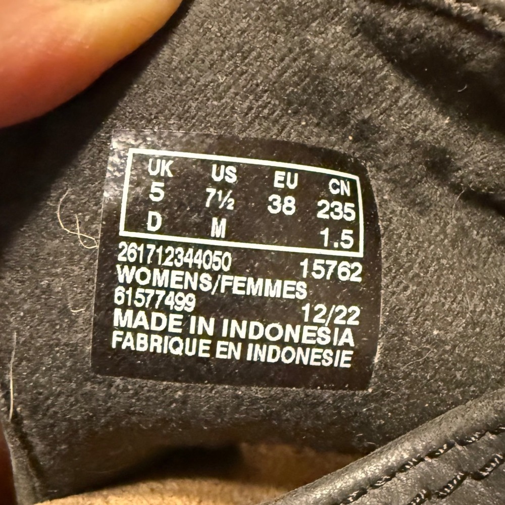 Clarks Collection Black Leather Wedge Sandals Ultimate Comfort Womens 7.5 - Picture 5 of 11